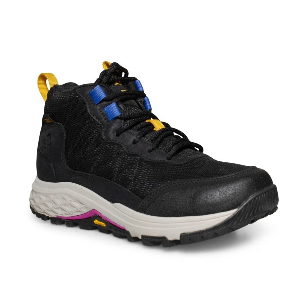 Teva Ridgeview Mid Hiking Boots Women 6.5 Black Waterproof Vibram Gorpcore Trail